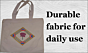 Handmade Painting Floral Design Tote Bag 