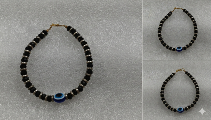 Evil Eye Anklet for Nazar Protection | Free Size