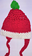 Kids Handwoven Woolen Cap | Red