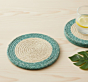 Hand-Braided Jute Coaster set of 2
