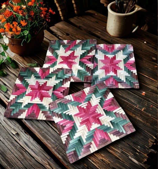 BAMBOO TEA COASTERS