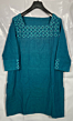 ELEGANT BLUE HAND EMBROIDERED KURTA FOR LADIES 