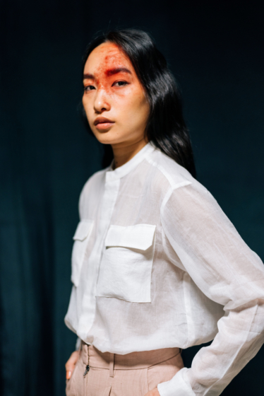 Binodini - White Muslin Shirt