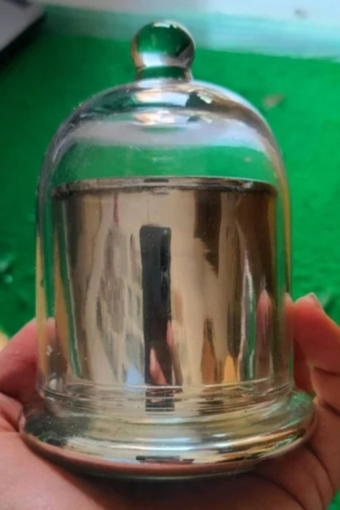 Bell Glass Jar