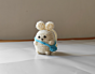 Amigurumi Bunny Bag Charm | Handmade Crochet Car Hanging