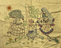 HAND MADE EMBROIDERY PANIHARI PAINTING WALL HANGING