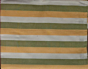 Yellow Green mix Stripe Cotton Bedsheet