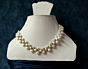 Zig Zag Pearl Necklace