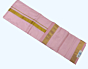 Pure Silk Rose Dhothi