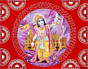 Handcrafted Aipan Art Sri Ram Mandir Ayodhey Painting