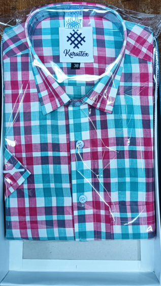 Handloom Cotton Shirt Half Sleeve for Man