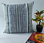 Block Printed Cotton Cushion Covers | Set of 2 | Allover Pattern