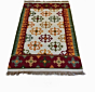 Handloom Kilim Rug | Multicolour 