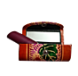 Handcrafted Leather Lipstick Case with Mirror