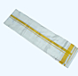 Silk Dhothi | White Color Dhothi with Golden Zari Border | AT 5114 | 30 Kulikai Border