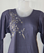 Zari and Zardozi Navy Blue Kurti