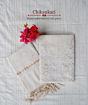 Chanderi unsticed suit