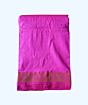 Rose Colour Dhothi and Angavastram Set