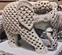 Indian Handicraft Diamond Cut Elephant (4 Inch)