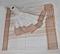 White cotton saree