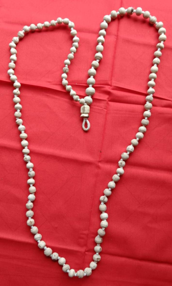 Handcrafted Tulsi Jap Mala | 158 x 1 x 1 cm