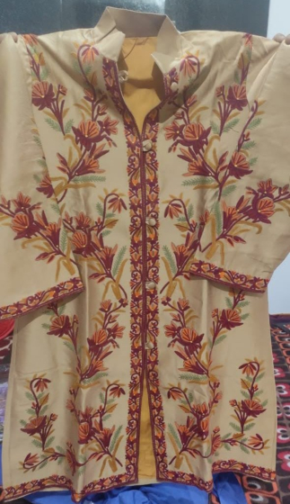 Kashmiri Arya work silic material