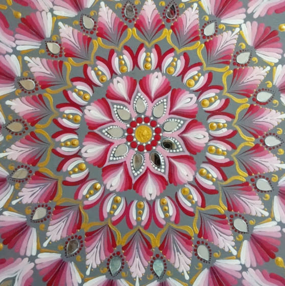 Dot Mandala Paintings