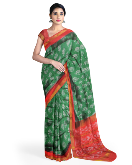 Single Ikat Patola Silk Saree