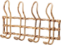 Rattan Wall Hooks | Natural Finish