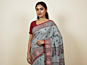 White Pure Cotton Saree