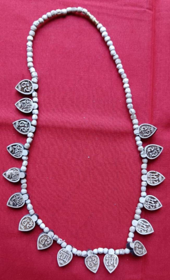 Handcrafted Tulsi Kanthi Mala | 23 x 4 x .3 cm