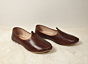 Timeless Brown Leather Womens Jutti