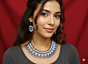 Harmony Glass Beads Necklace & Earring Set | Blue