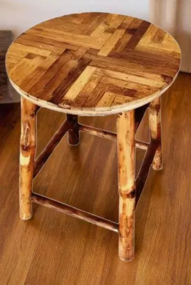 Bamboo Sitting Stool 