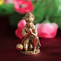 Brass Hanuman Idol Small Mini Bajrangbali Murti for Pooja BH12031