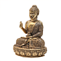Brass Buddha Idol for Home Decor & Meditation, BH12024