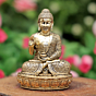 Mini Brass Buddha Idol for Home Decor & Meditation, BH11985