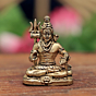 Mini Brass Shiv Ji Idol for Home Temple, Pooja & Gift BH12457