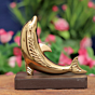 White Metal Dolphin Showpiece, BH12311