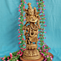 Brass Radha Idol for Home Temple & Decor BH11898 