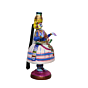 kathakail dancing doll | 14 Inches | Paper mache