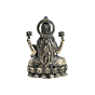 Brass Lakshmi Idol Small Maa Lakshmi Murti for Home Temple & Vastu Decor BH11374