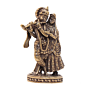Mini Brass Radha Krishna Idol  Home Temple, Pooja & Gift BH12442