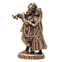 Mini Brass Radha Krishna Idol  Home Temple, Pooja & Gift BH12442