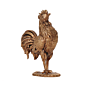Brass Kukado Statue Mini Brass Rooster Figurine for Home Decor BH12032