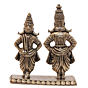 Mini Brass Vitthal Rukmini Idol For Home Temple & Gift BH12432