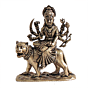 Small Durga Mata Murti for Car Dashboard, Home Temple & Office Decor BH12368