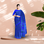 Silk Fabric Saree | Unstitched Blouse 