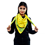 Eri Silk Printed Scarf | Yellow | 1.1 meter