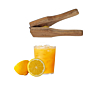 Wooden Lemon Squeezer | Hand Juicer | 21x9x7 cm